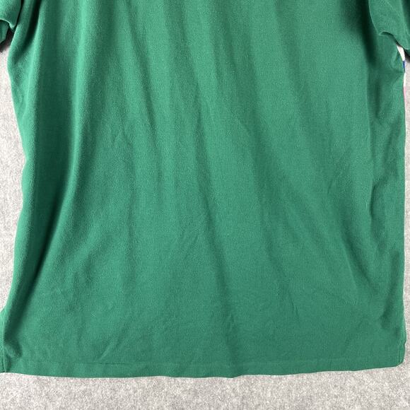 Vintage Polo Ralph Lauren Polo Shirt Mens XL Stripe Short Sleeve USA Made 90s - Picture 11 of 13